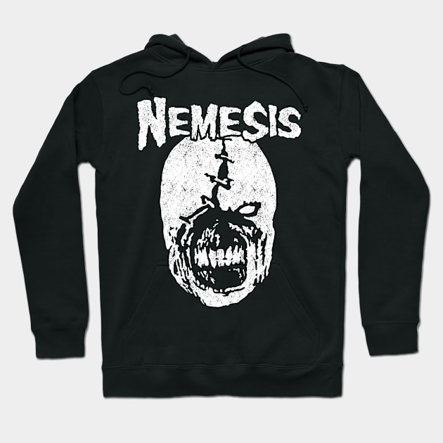 Nemesfits - Distressed Hoodie by demonigote